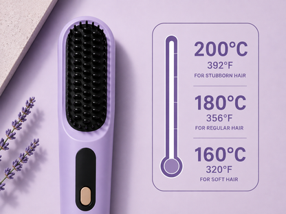 ZAVARI™ Straight Hair Comb