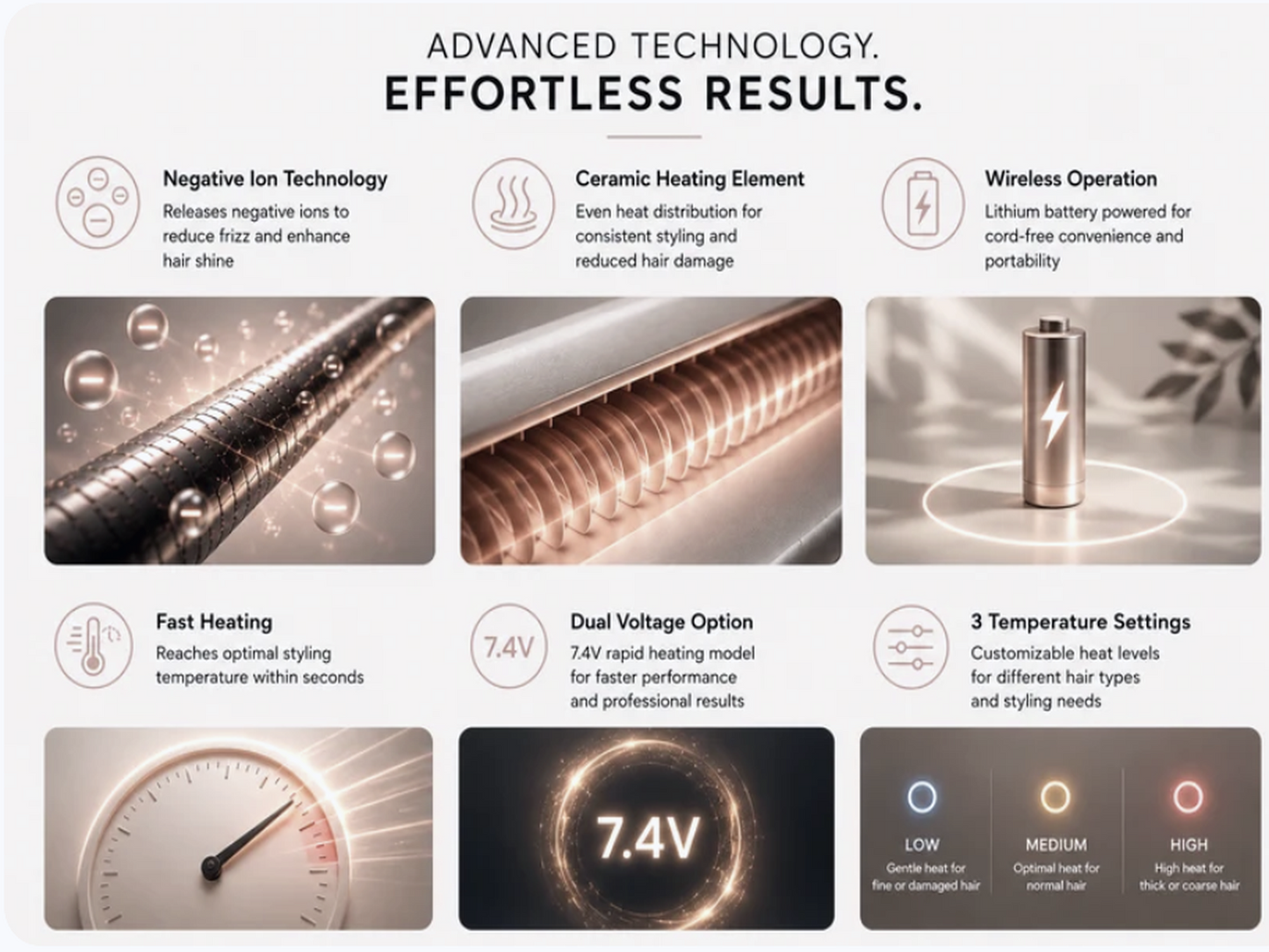 ZAVARI™ Straight Hair Comb